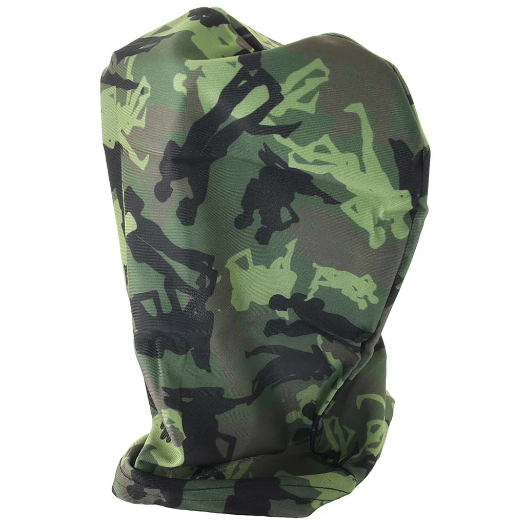 Ouch! Army Themed Mask with Mouth Opening - Image 5