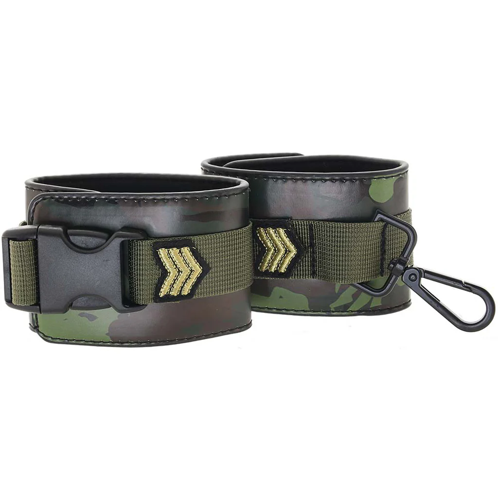 Ouch! Army Themed Wrist Cuffs - Image 3