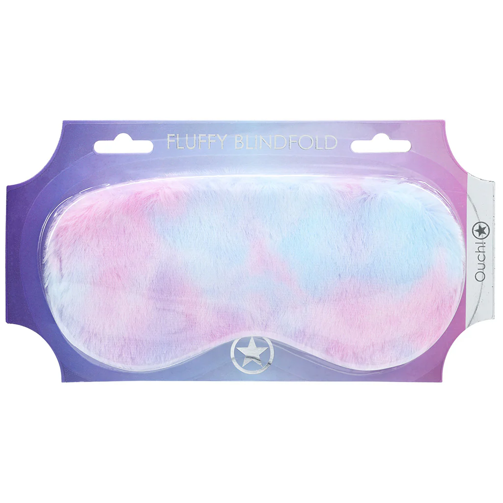 Ouch! Fluffy Blindfold in Multi-Colour - Image 9