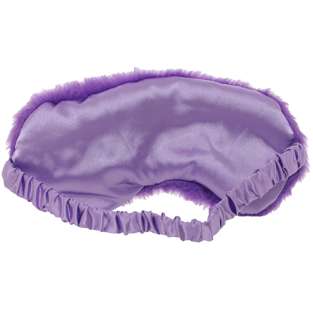Ouch! Fluffy Blindfold in Purple - Image 3
