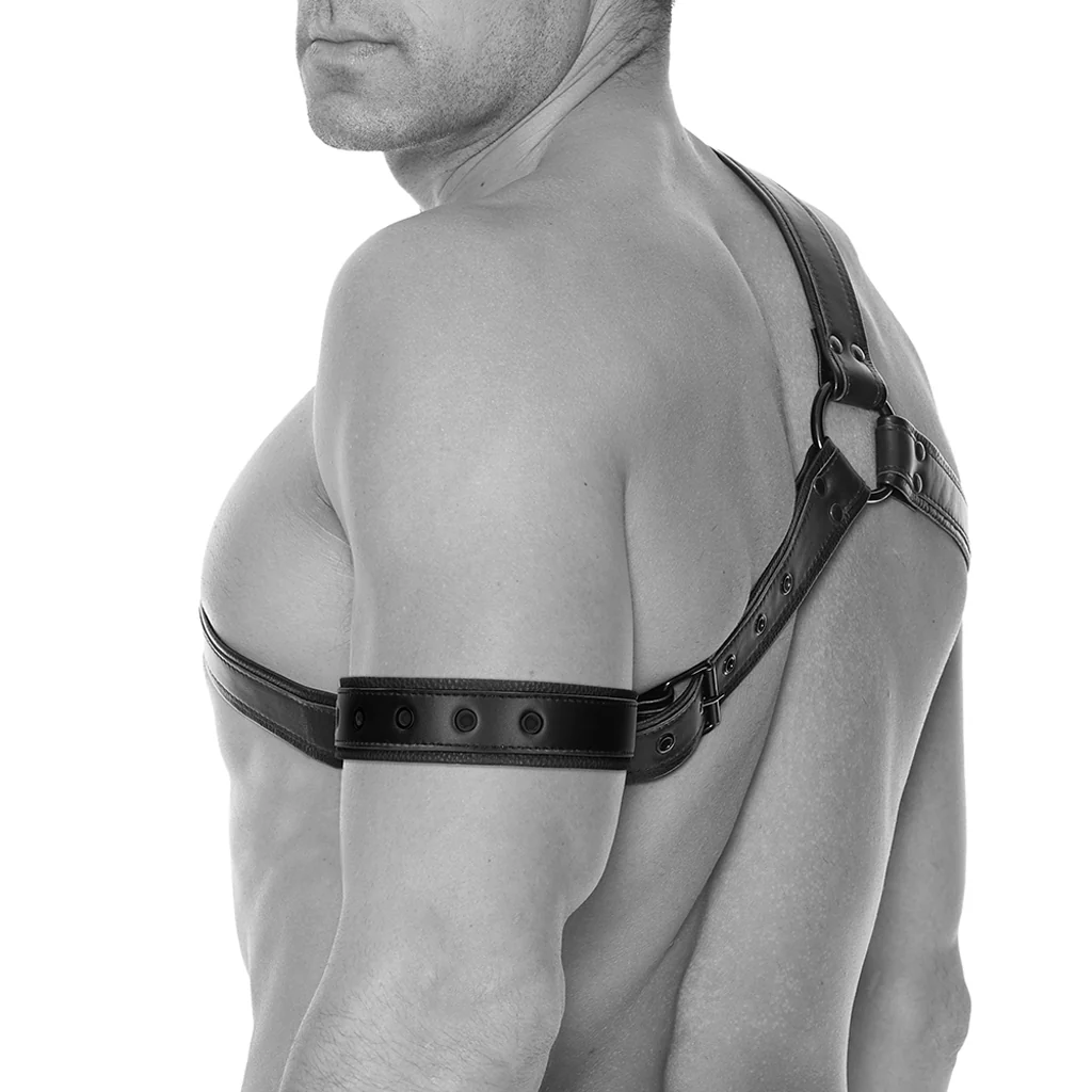 Ouch! Gladiator Harness with Arm Band - Image 4