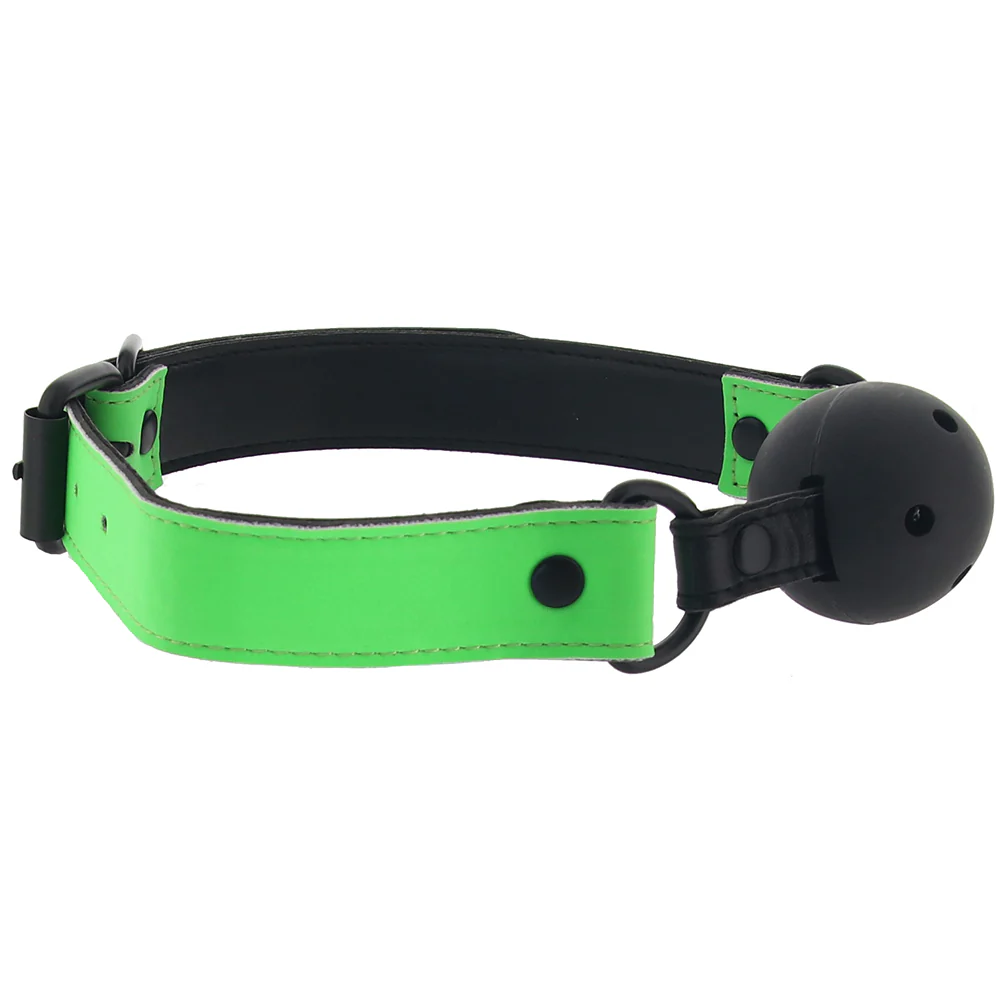 Ouch! Glow in the Dark Breathable Ball Gag - Image 3