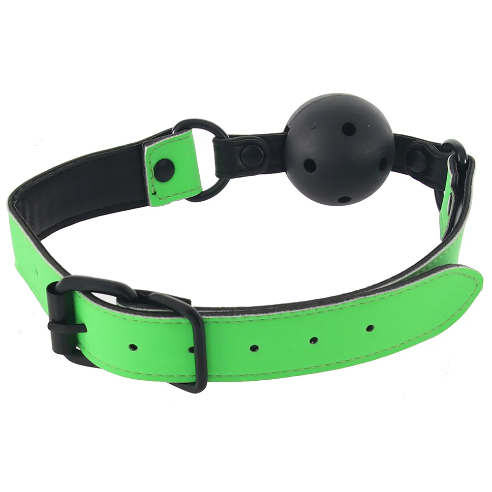 Ouch! Glow in the Dark Breathable Ball Gag - Image 5