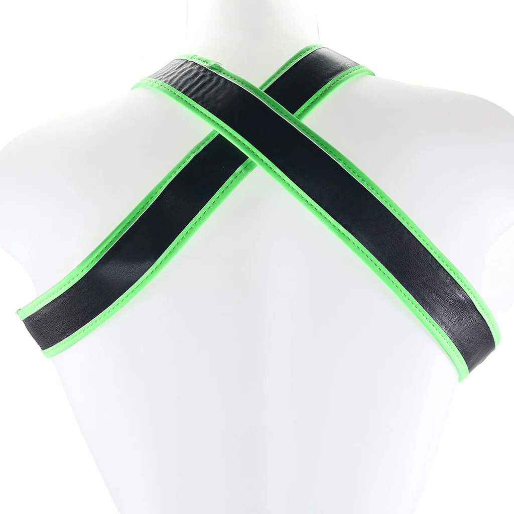 Ouch! Glow in the Dark Buckle Bulldog Harness /M - Image 2