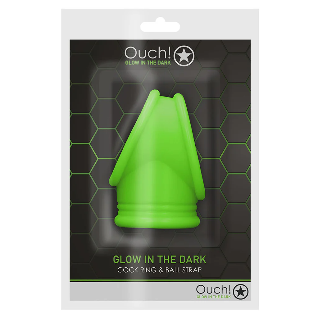 Ouch! Glow In The Dark Cock & Ball Strap - Image 6