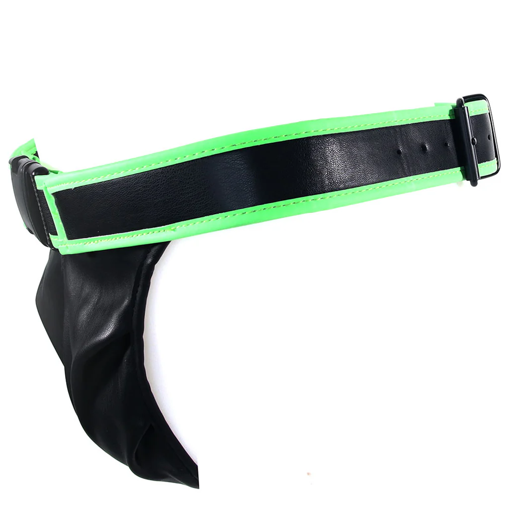Ouch! Glow In The Dark Front Buckle Jock Strap /XL - Image 2