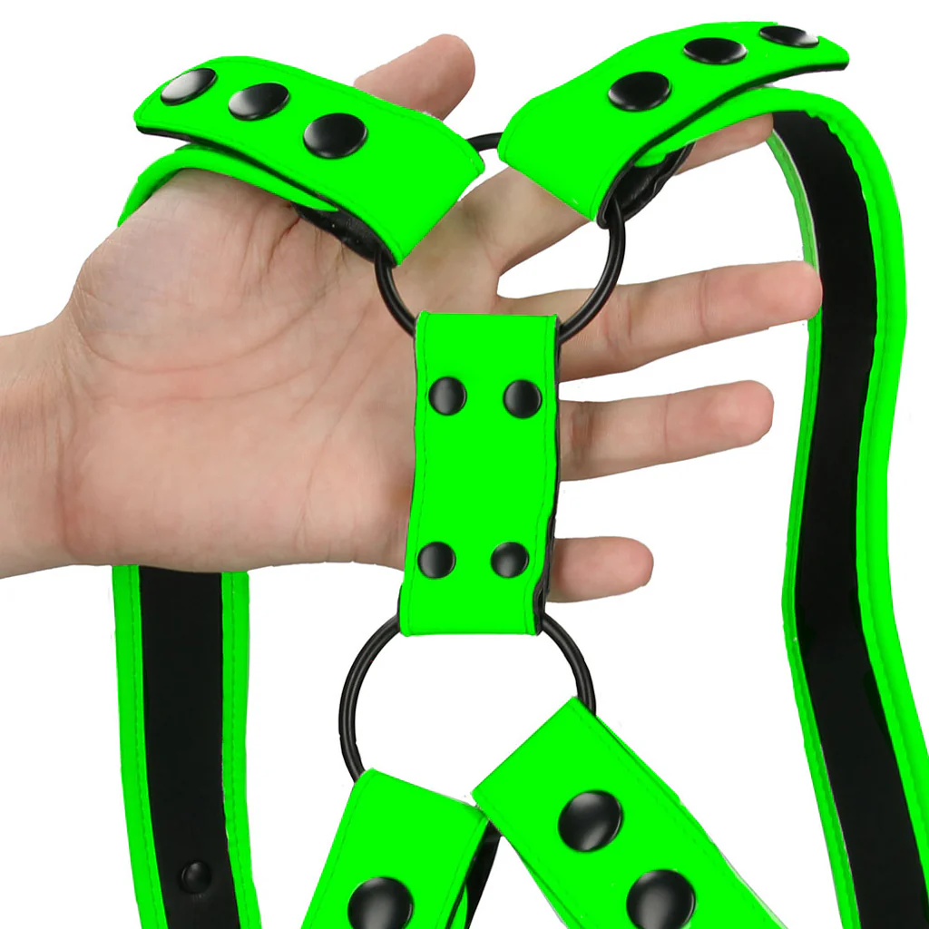 Ouch! Glow in the Dark Sling Harness /M - Image 4