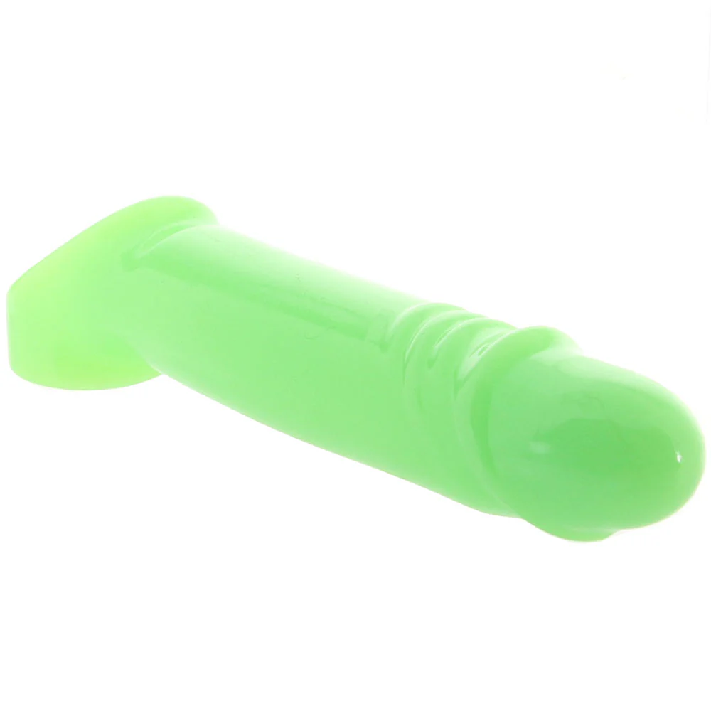 Ouch! Glow In The Dark Thin Smooth Penis Sleeve - Image 3