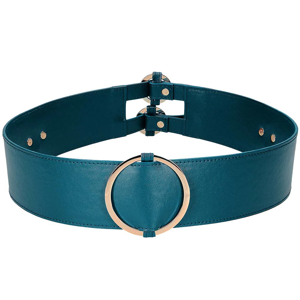 Ouch! Halo Green Waist Bondage Belt /XL - Image 2