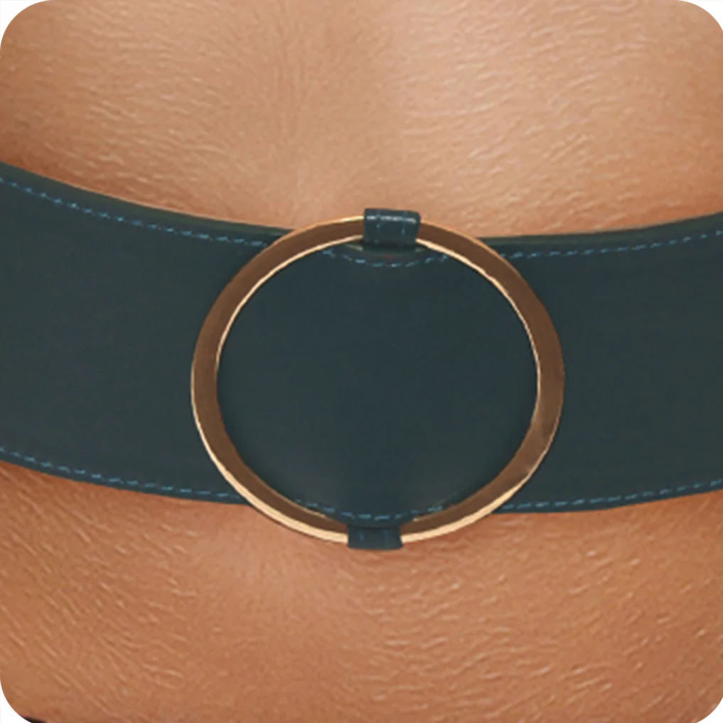 Ouch! Halo Green Waist Bondage Belt /XL - Image 8