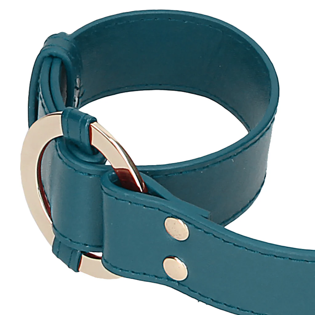 Ouch! Halo Handcuffs With Connector in Green - Image 7