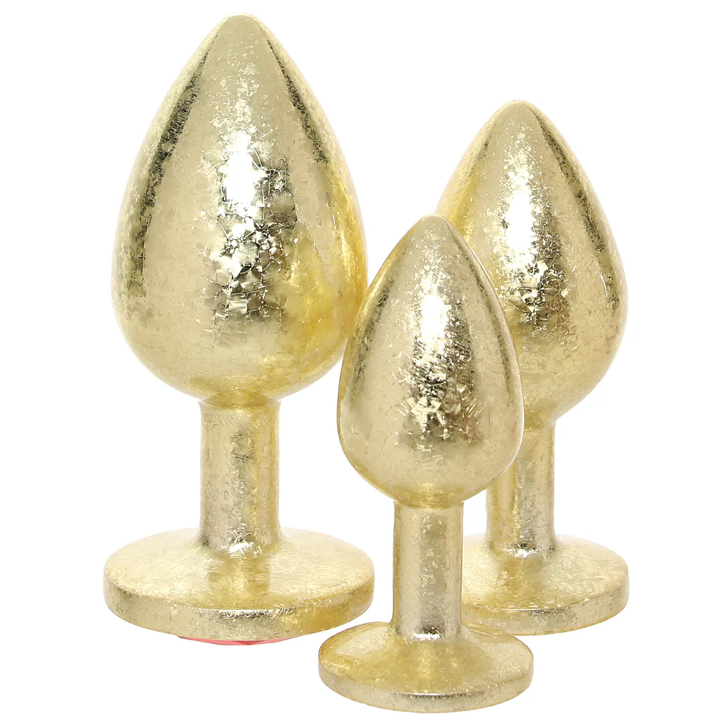 Ouch! Milan Collection Metal Anal Plug Set - Image 3