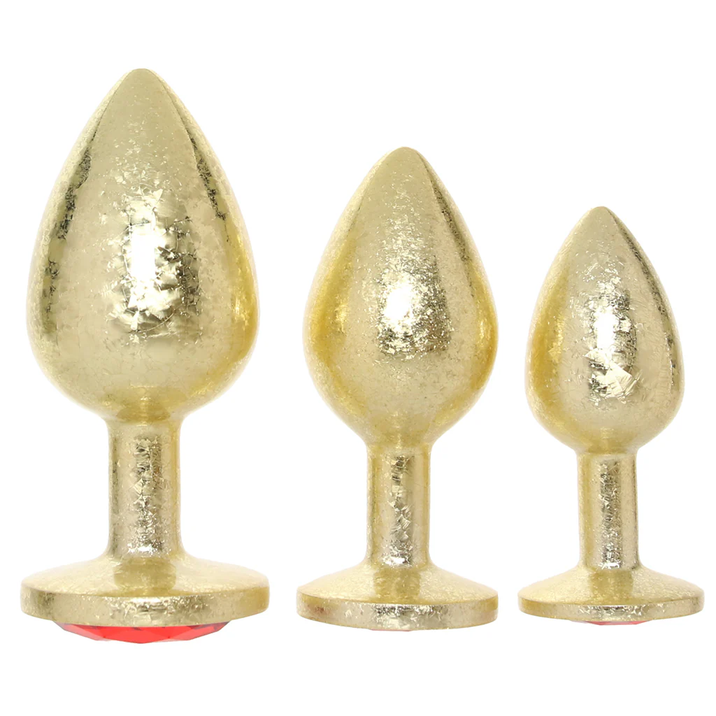 Ouch! Milan Collection Metal Anal Plug Set - Image 5