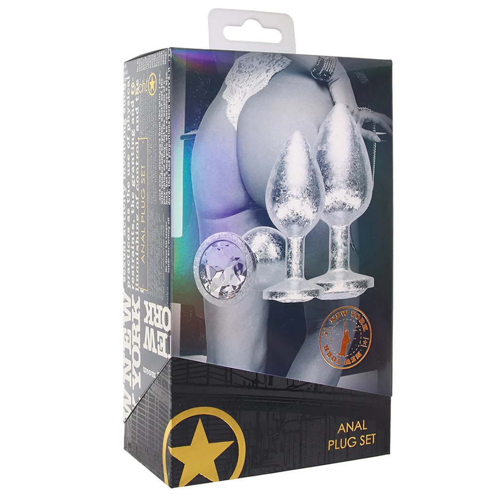 Ouch! New York Collection Metal Anal Plug Set - Image 9