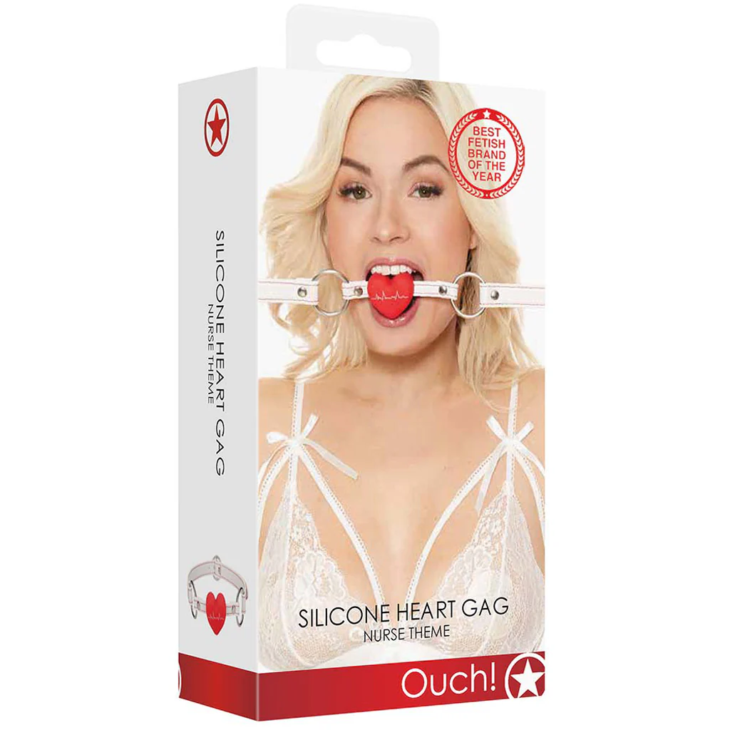 Ouch! Nurse Themed Heart Gag - Image 6