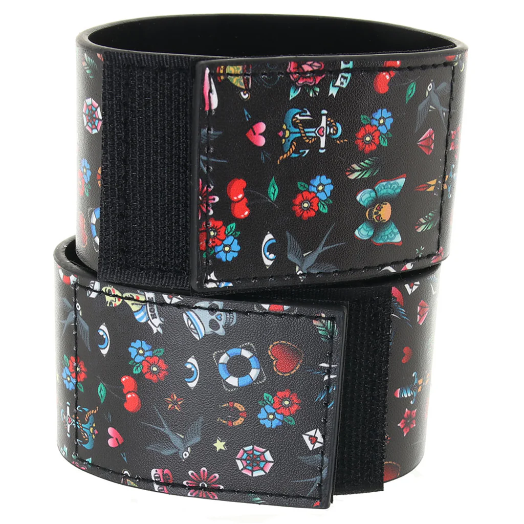 Ouch! Old School Tattoo Ankle Cuffs - Image 4