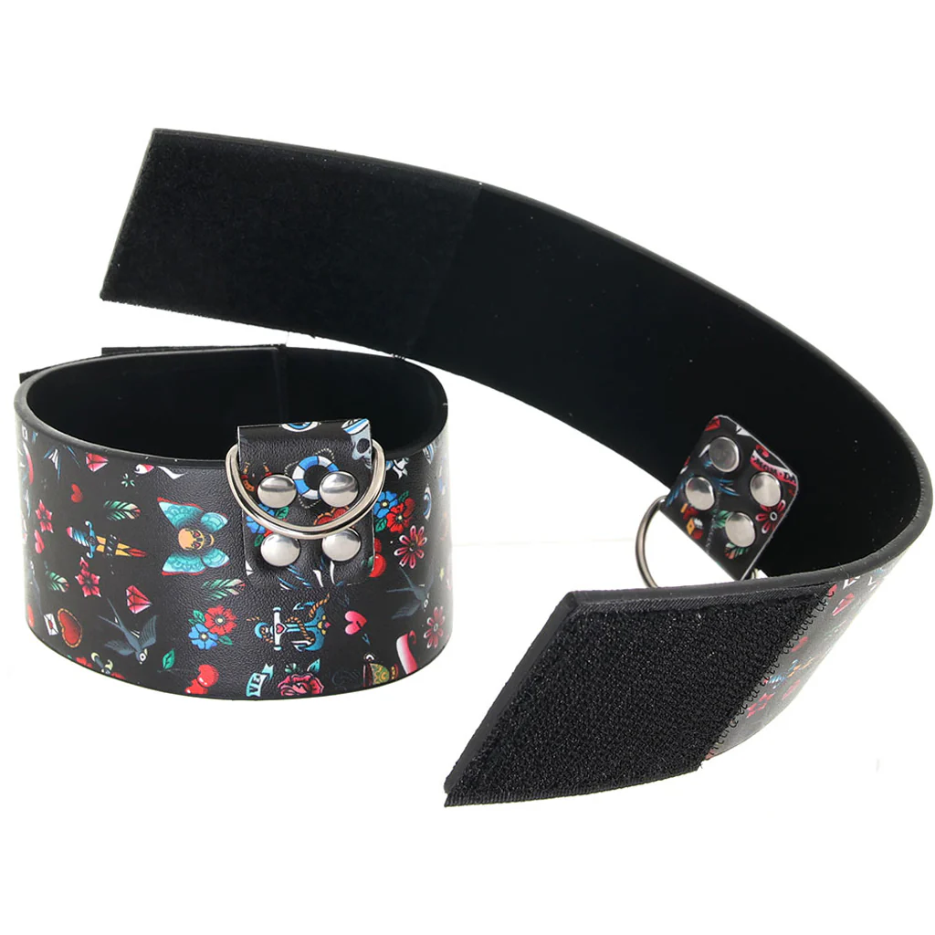 Ouch! Old School Tattoo Ankle Cuffs - Image 5