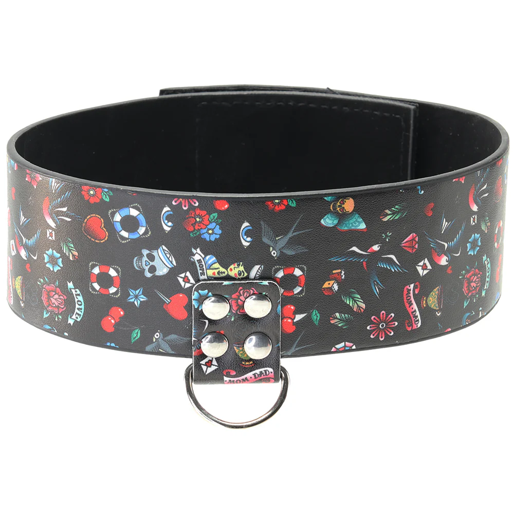 Ouch! Old School Tattoo Leash & Collar - Image 5