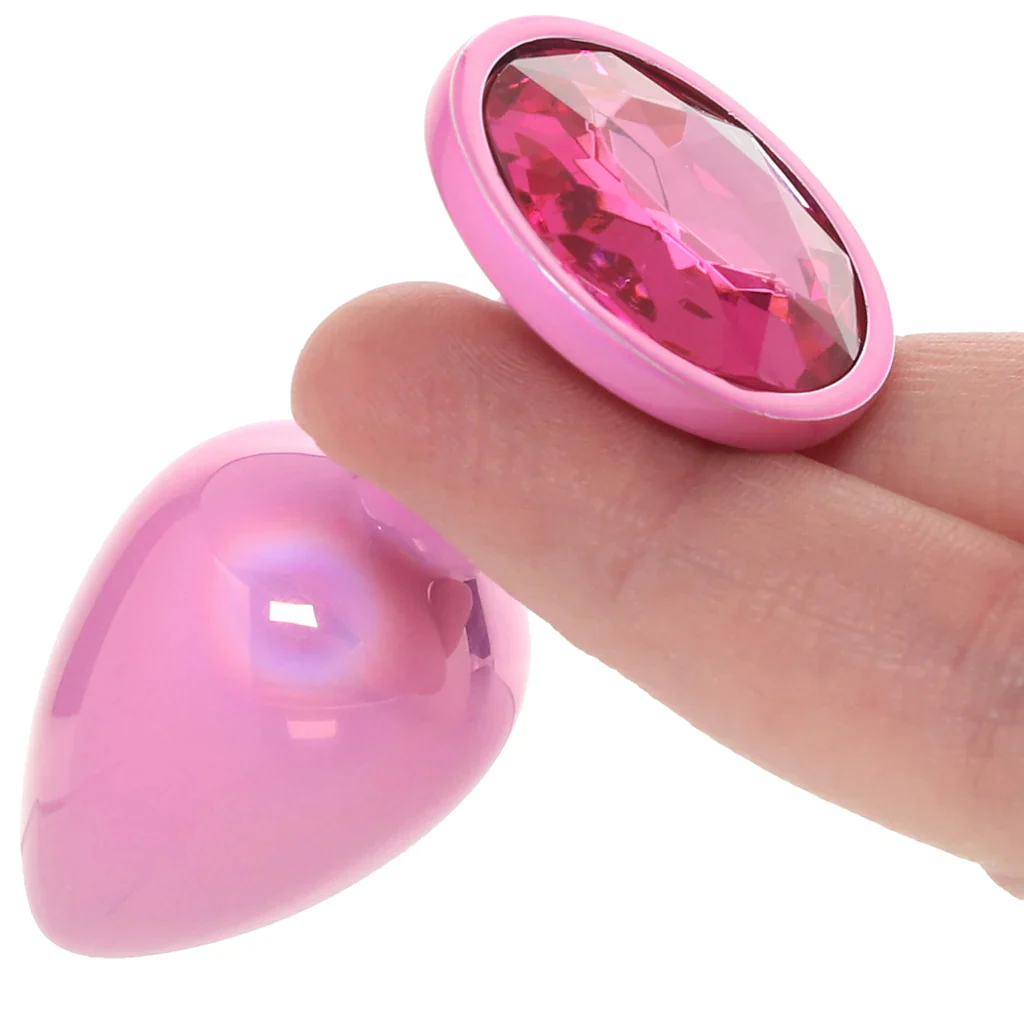 Ouch! Paris Collection Metal Anal Plug Set in Pink - Image 8