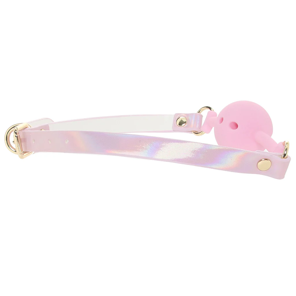 Ouch! Paris Collection Silicone Ball Gag in Pink - Image 3