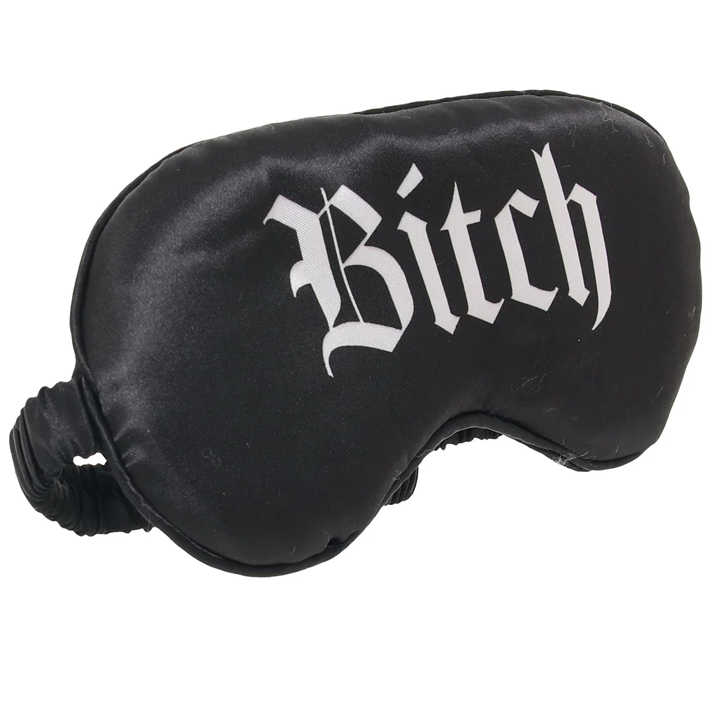 Ouch! Printed Satin Bitch Blindfold - Image 8