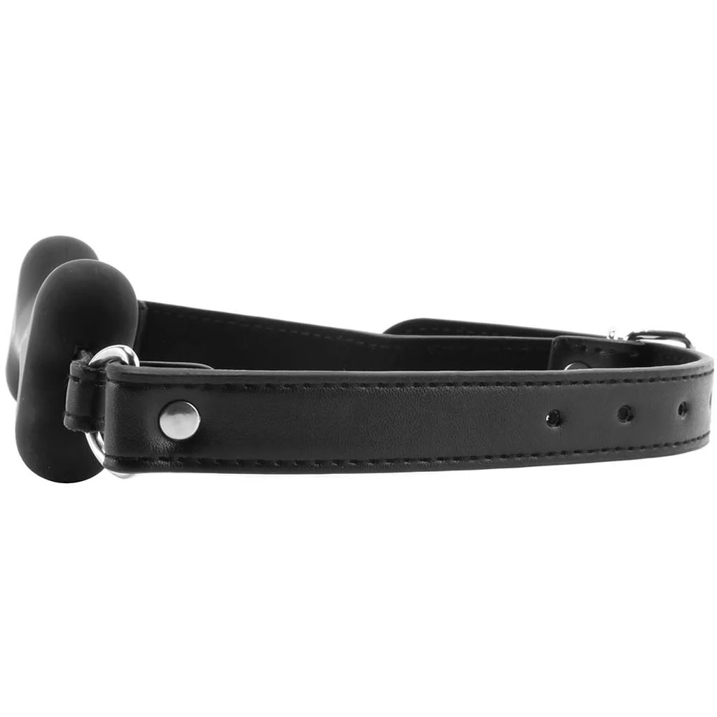 Ouch! Puppy Play Silicone Bone Gag - Image 5
