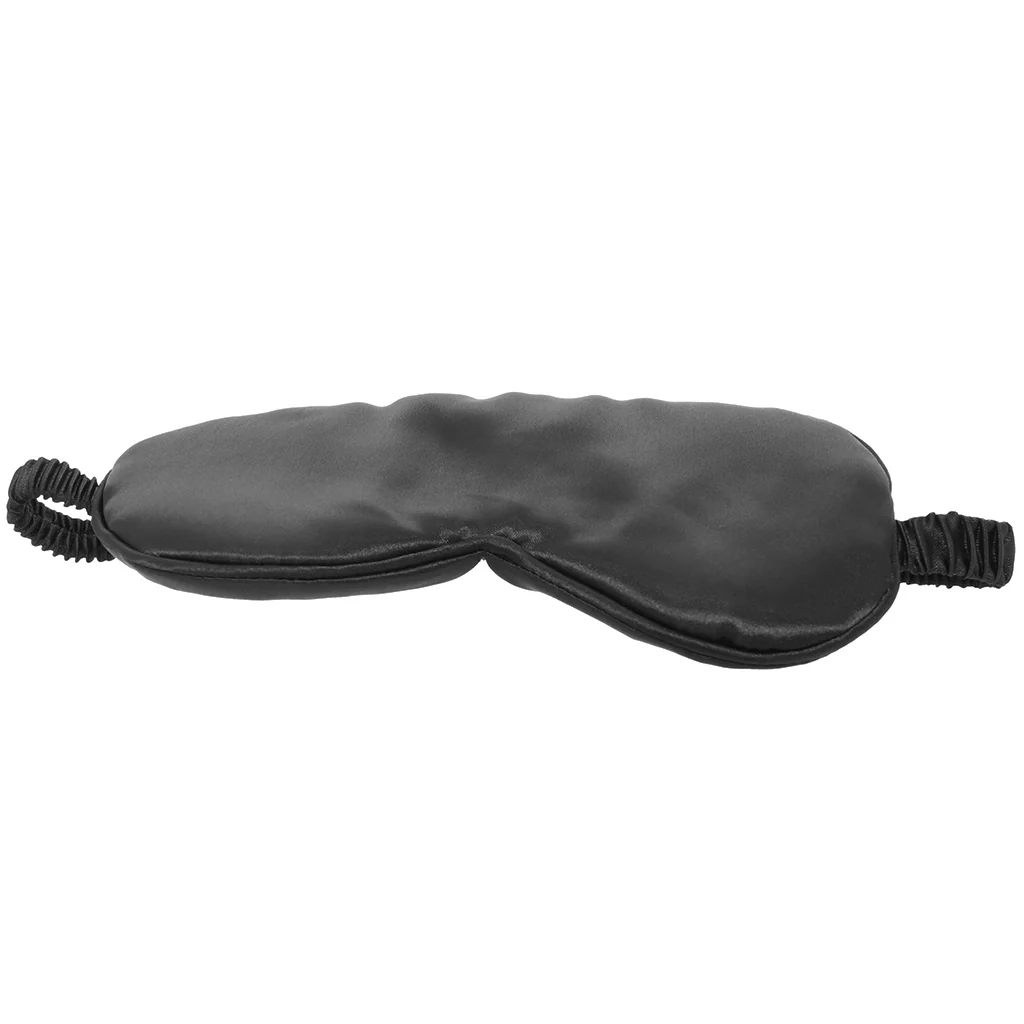 Ouch! Satin Blindfold in Black - Image 7