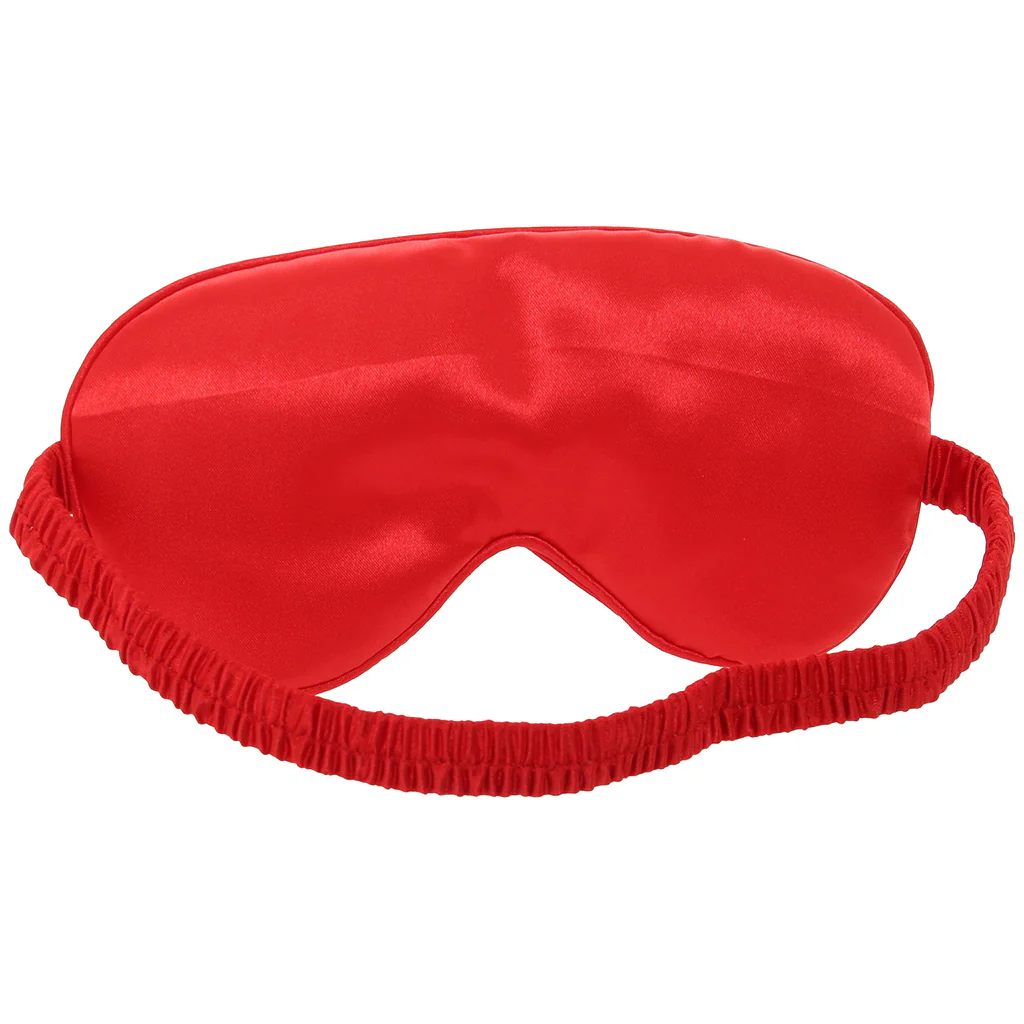 Ouch! Satin Blindfold in Red - Image 3