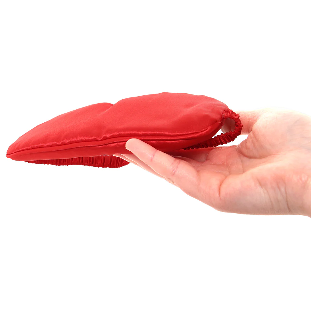Ouch! Satin Blindfold in Red - Image 4