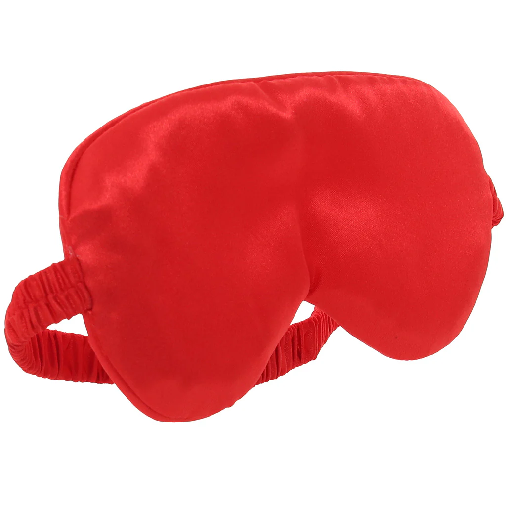 Ouch! Satin Blindfold in Red - Image 5