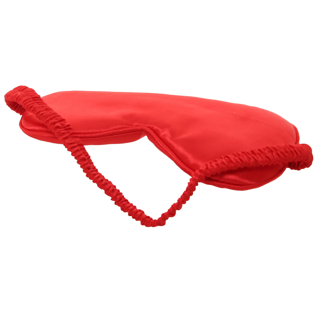 Ouch! Satin Blindfold in Red - Image 8