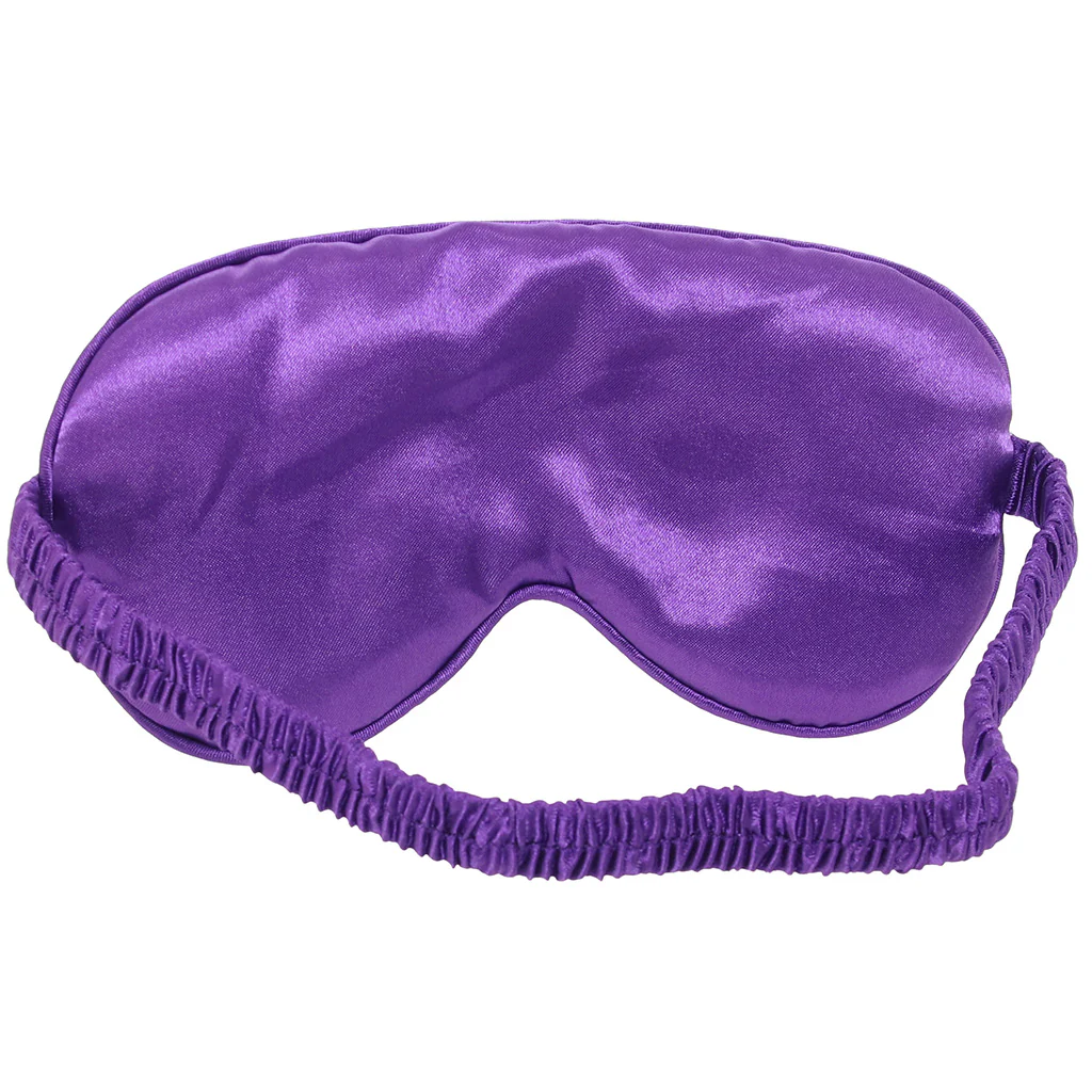 Ouch! Satin Blindfold in Purple - Image 3