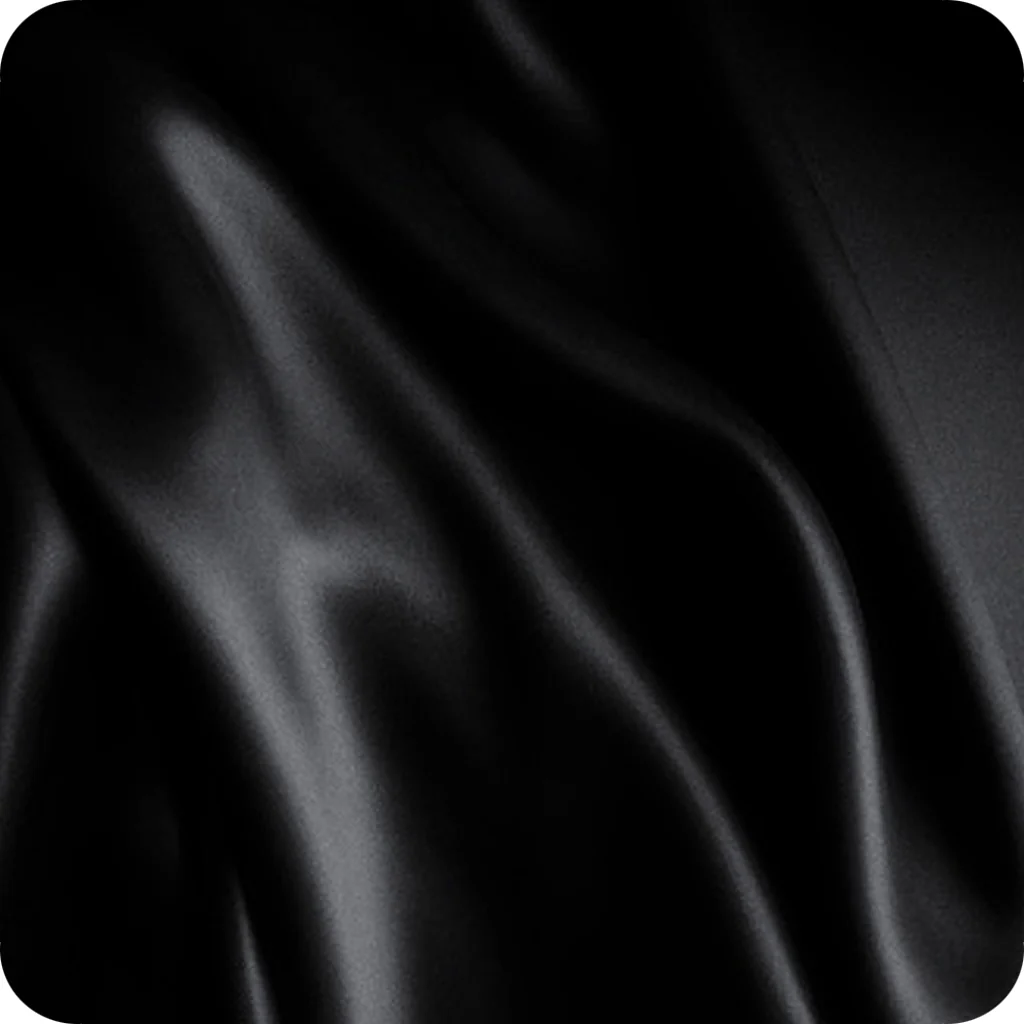 Black & White Satin Bondage Tie - Image 5