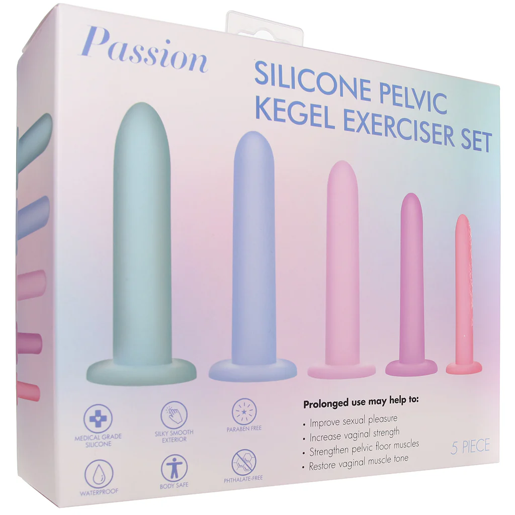 Passion Silicone Pelvic Dilator and Kegel Set - Image 9