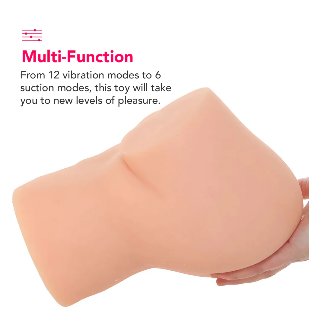PDX Elite Back That Ass Up Suction Masturbator in Light - Image 4