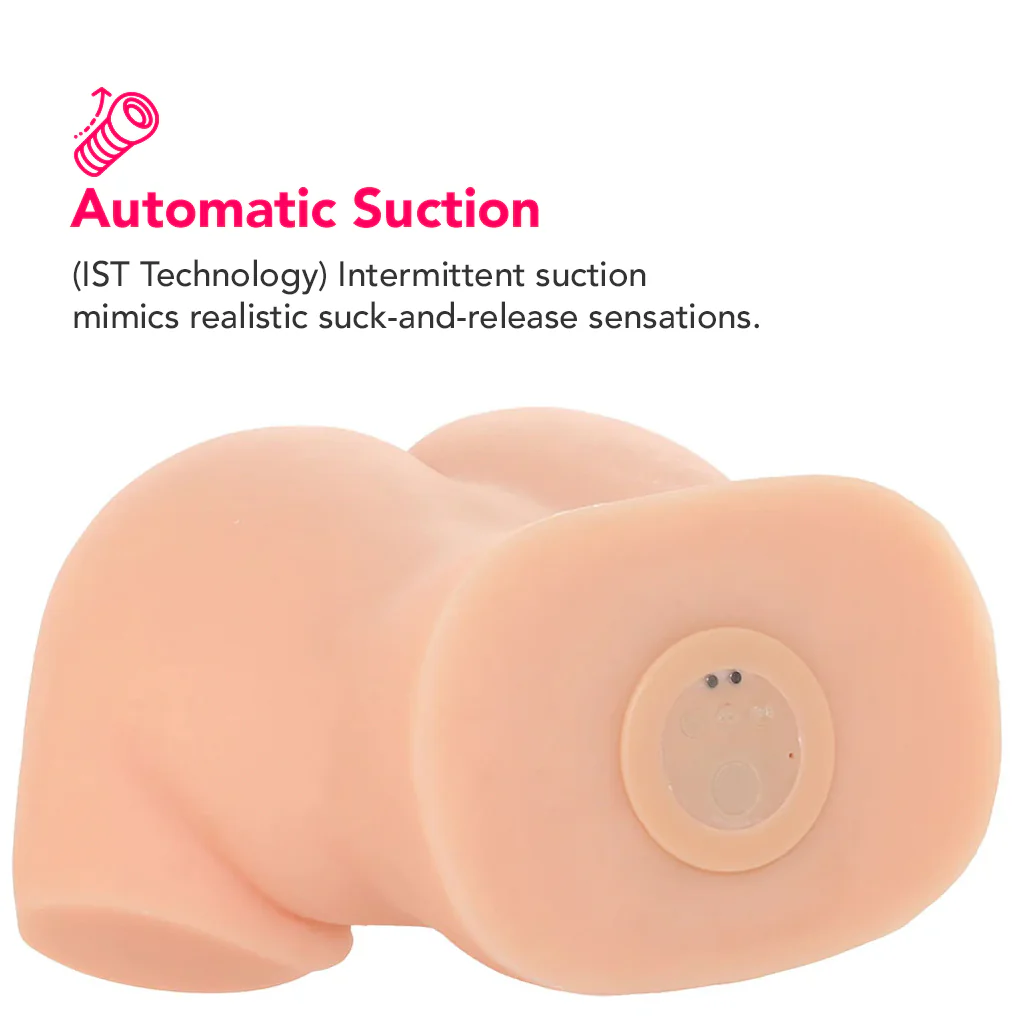 PDX Elite Back That Ass Up Suction Masturbator in Light - Image 5