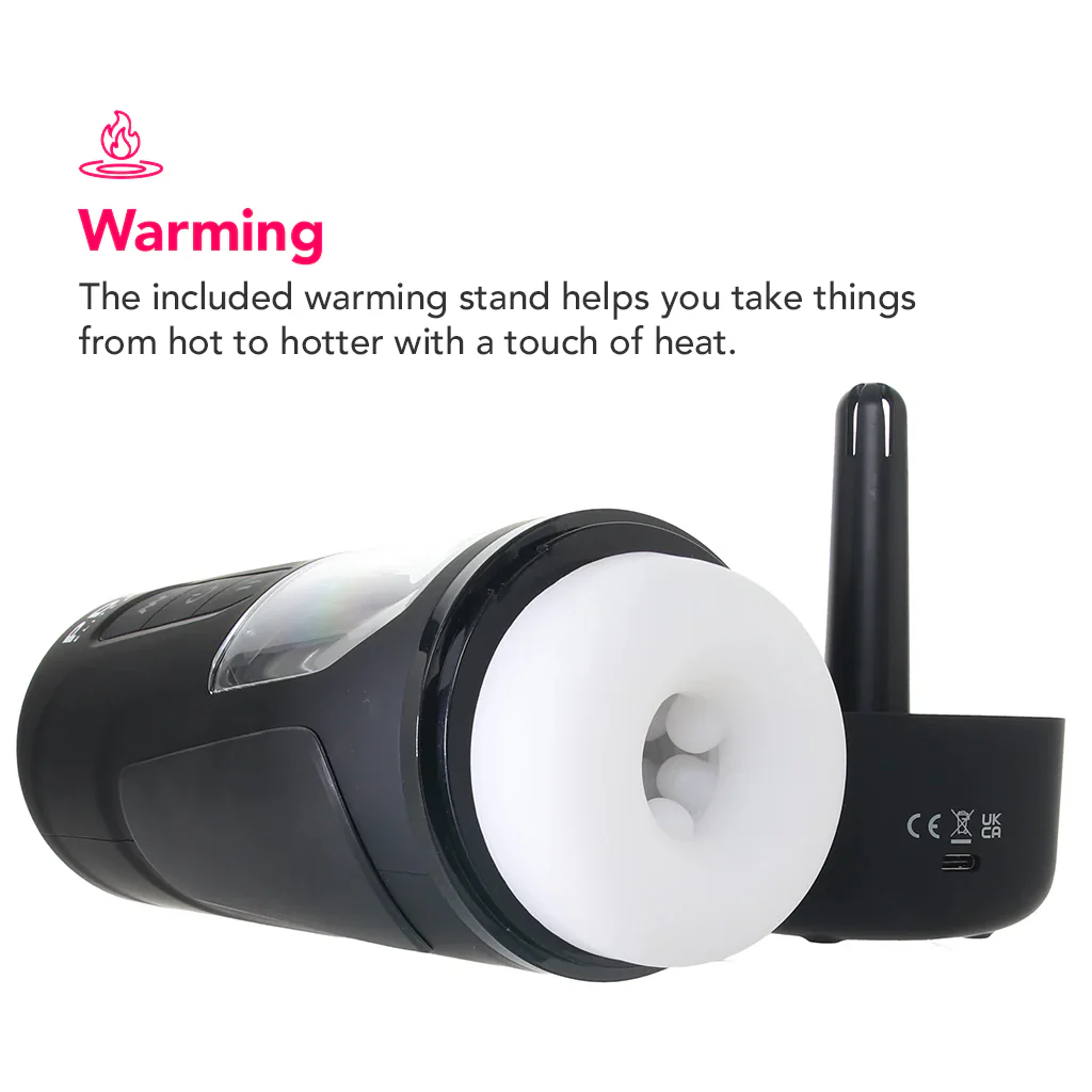 PDX Elite Milk Me Hotter Auto Stroker with Heating Base - Image 2