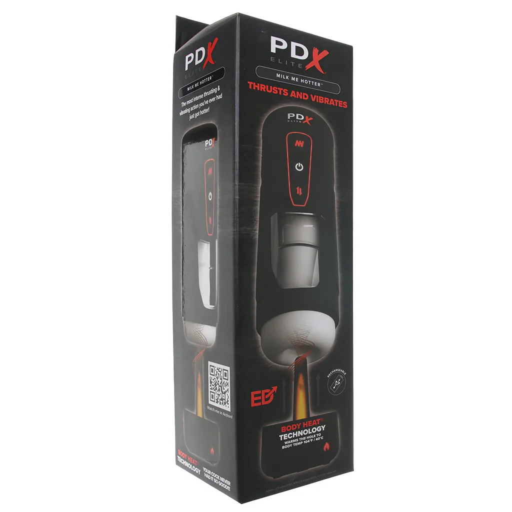 PDX Elite Milk Me Hotter Auto Stroker with Heating Base - Image 7