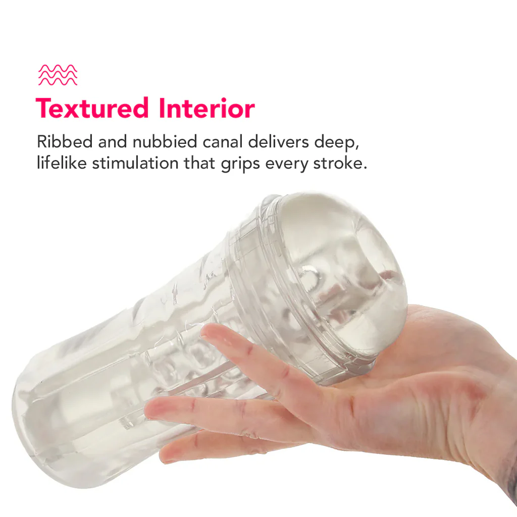 PDX Elite ViewTube Plus See-Thru EZ-Grip Stroker - Image 4