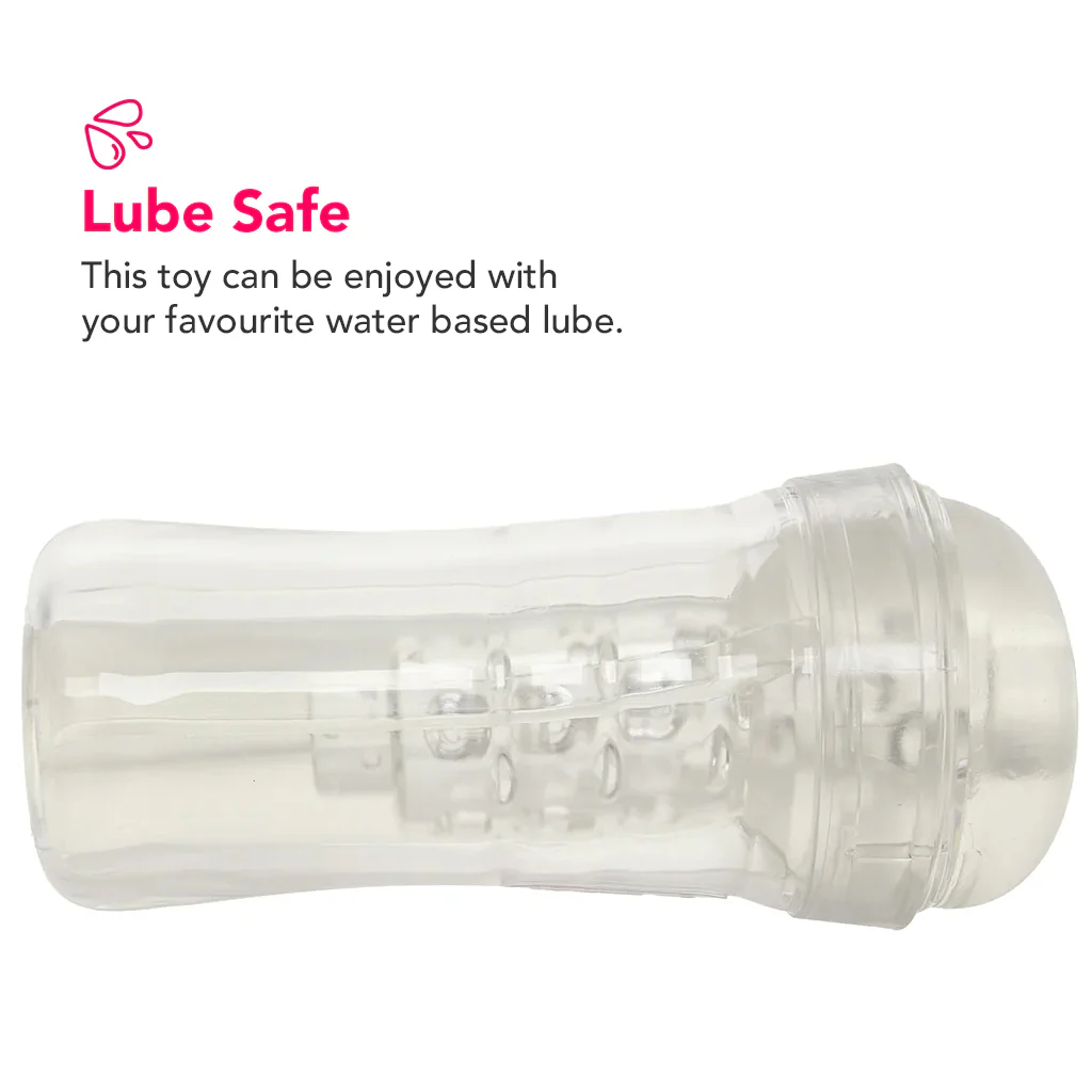PDX Elite ViewTube Plus See-Thru EZ-Grip Stroker - Image 7