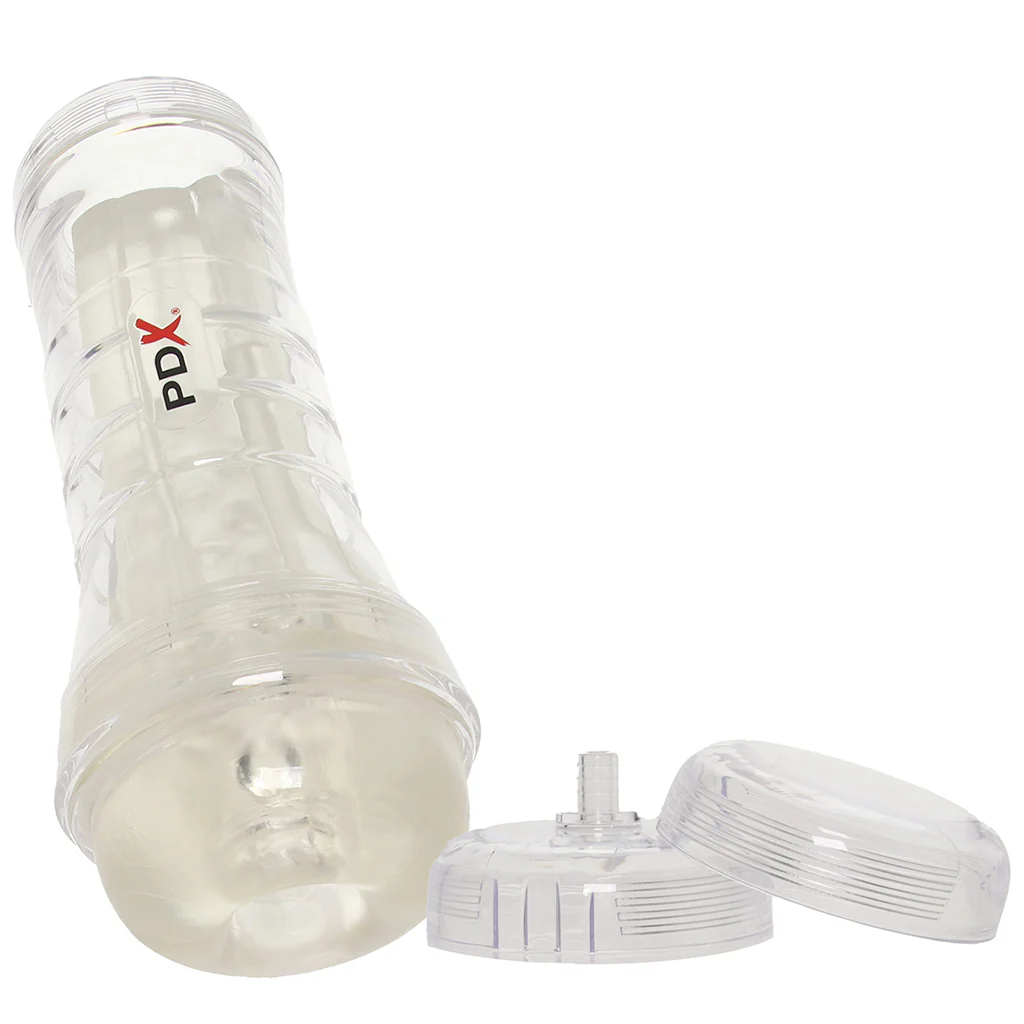 PDX Elite ViewTube Vac XXL Stroker with Hand Pump - Image 3