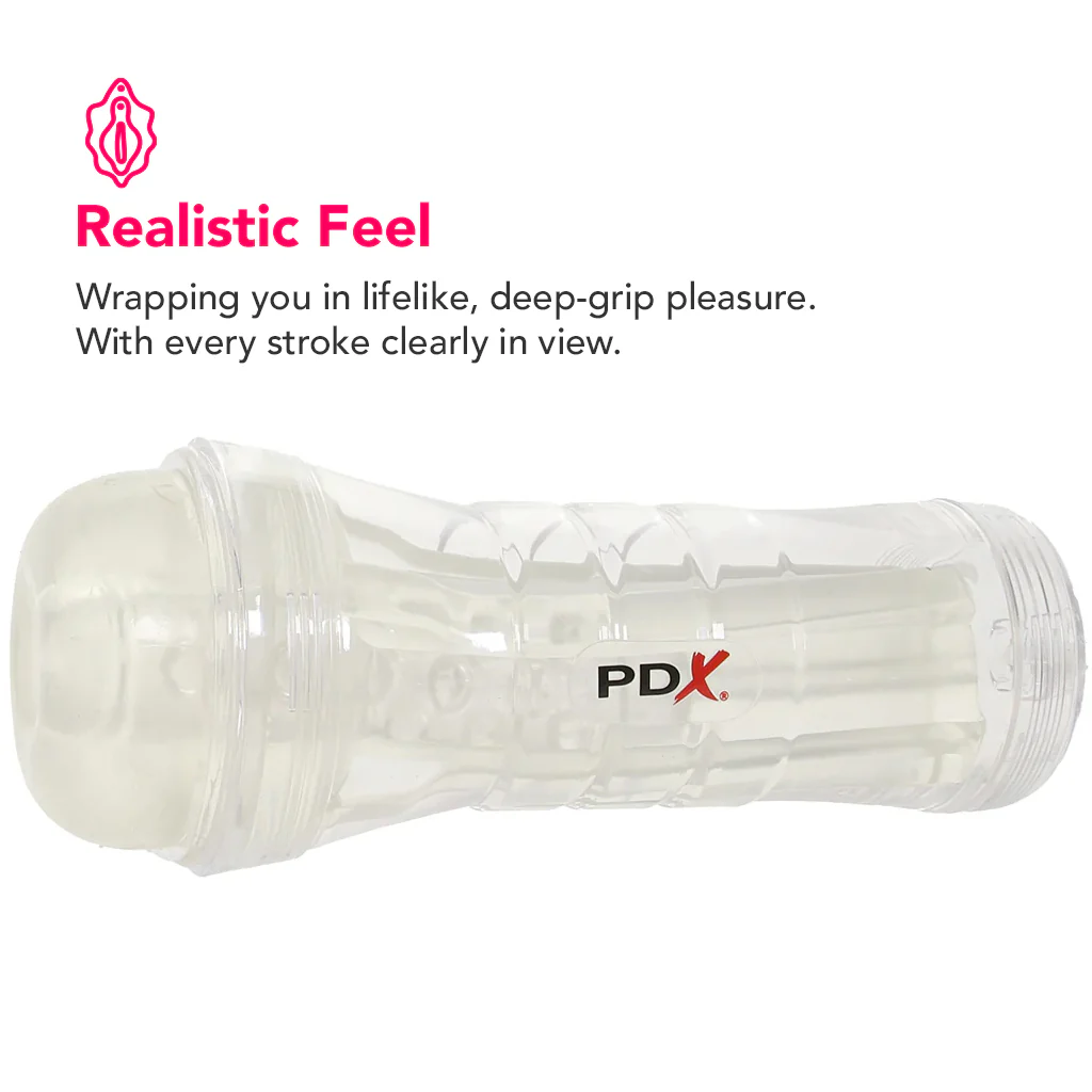 PDX Elite ViewTube Vac XXL Stroker with Hand Pump - Image 6