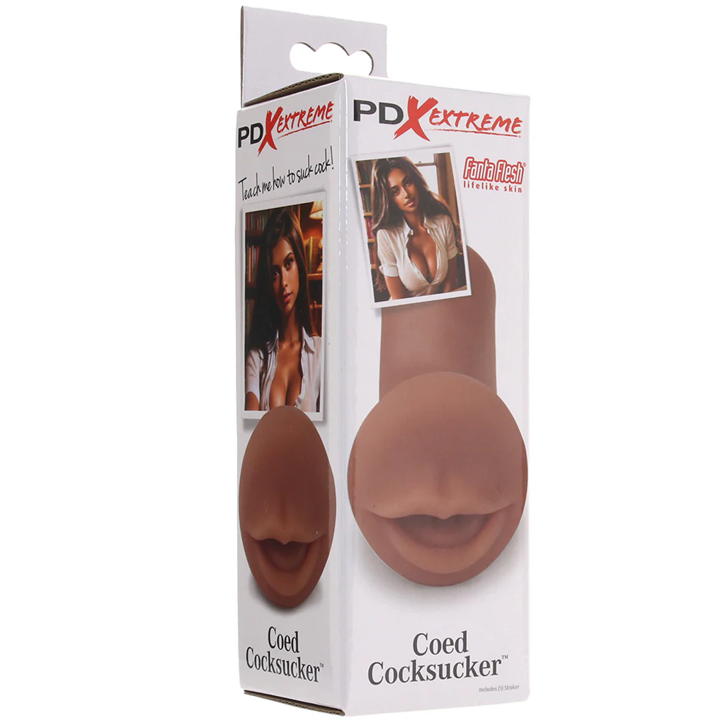 PDX Extreme Coed Cocksucker Stroker in Brown - Image 6