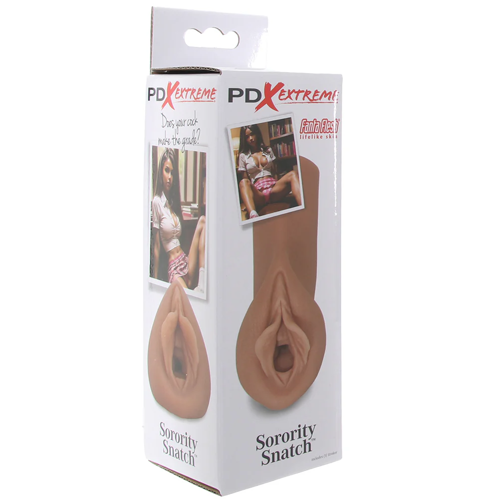 PDX Extreme Sorority Snatch Stroker in Brown - Image 6
