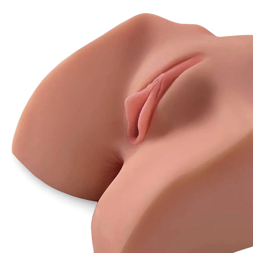 PDX Plus Perfect DD's Masturbator in Tan - Image 5