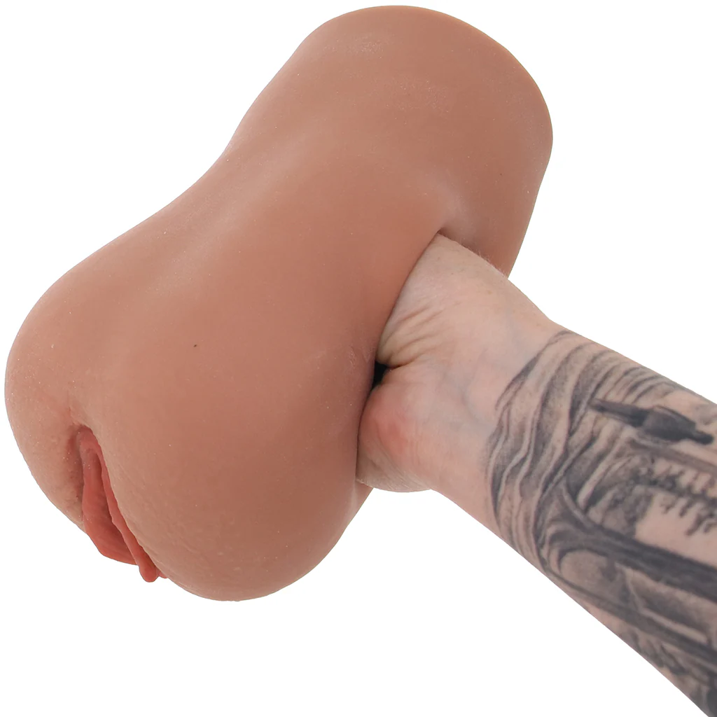 PDX Pussy Pounder Squeeze Stroker in Brown - Image 4