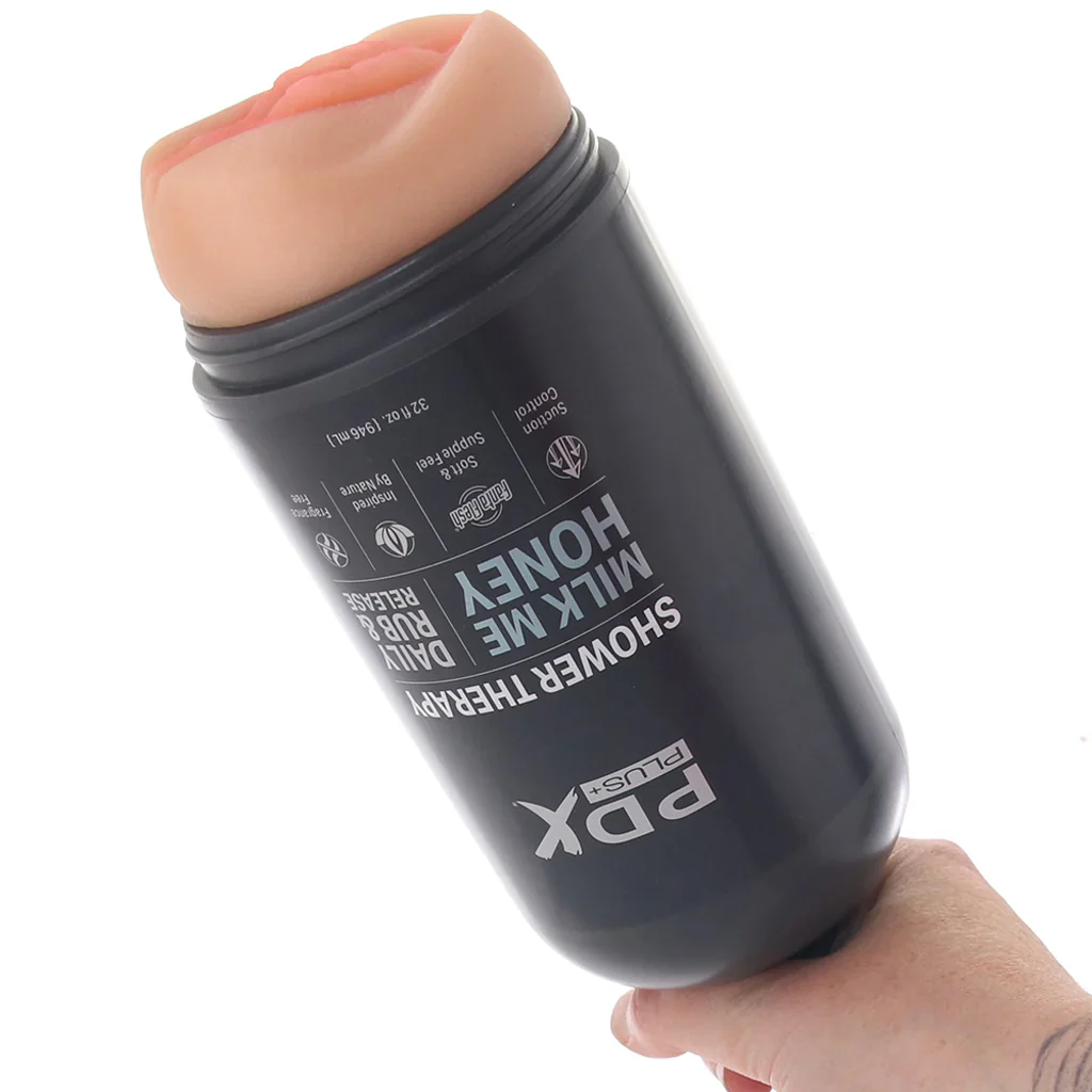 PDX Shower Therapy Milk Me Honey Stroker in Light - Image 6