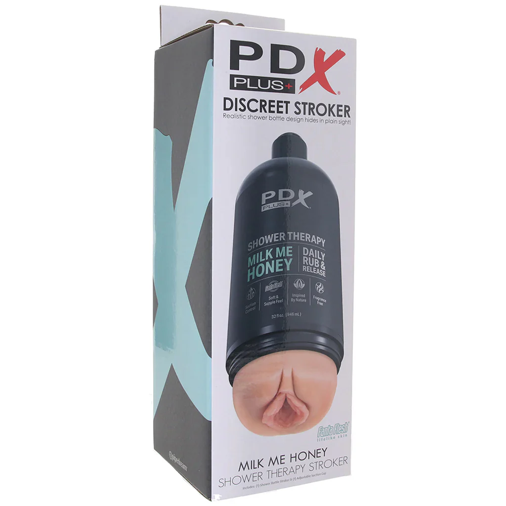 PDX Shower Therapy Milk Me Honey Stroker in Light - Image 8