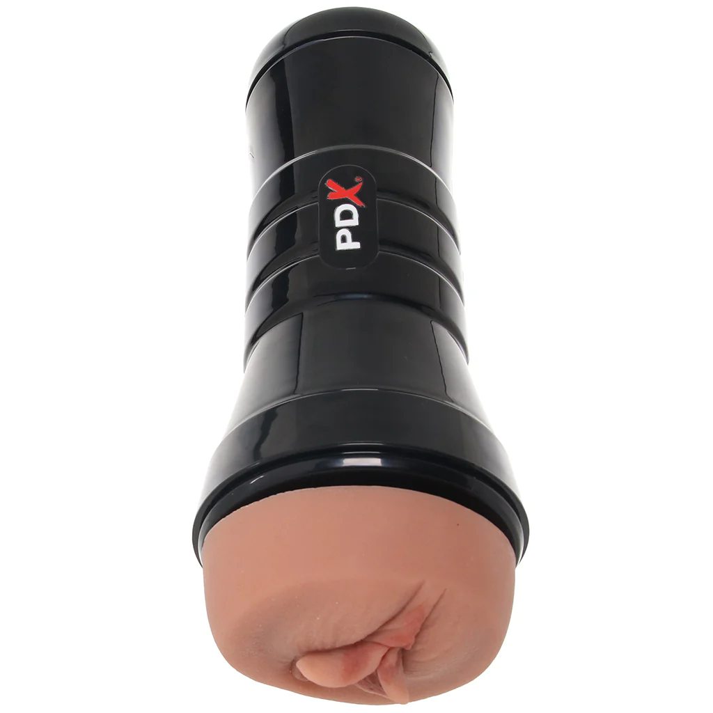 PDX Wet Pussies Super Sucker XXL Stroker in Brown - Image 6