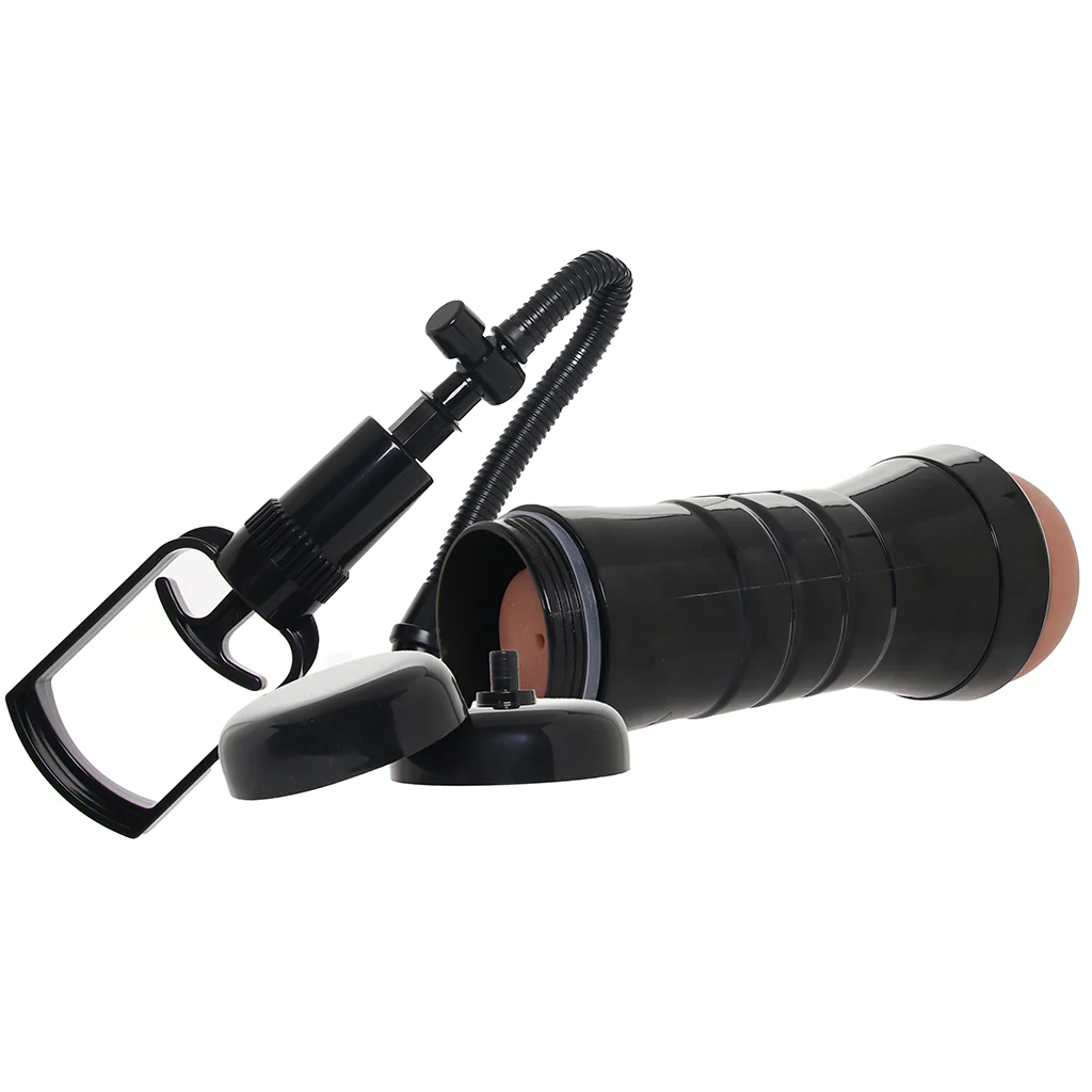 PDX Wet Pussies Super Sucker XXL Stroker in Brown - Image 8
